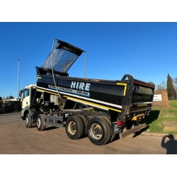 2018  MAN TGS 35.420 8X4 THOMPSON STEEL TIPPER, EURO 6